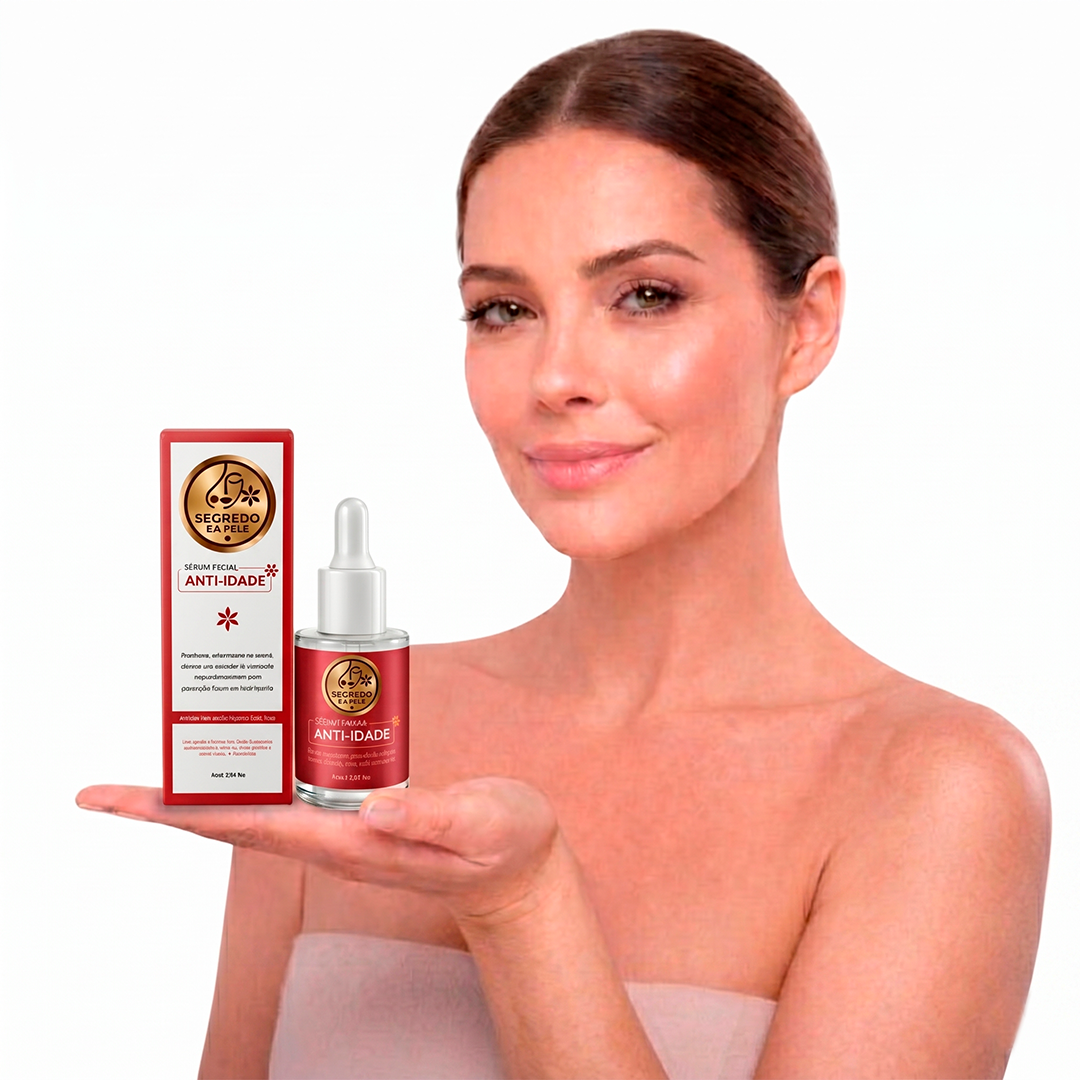 Sérum Facial Anti-Idade — Segredo da Pele